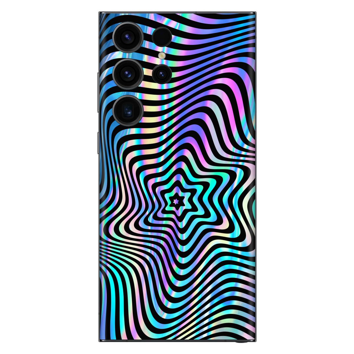 Psychedellic Shiny Mobile Skin