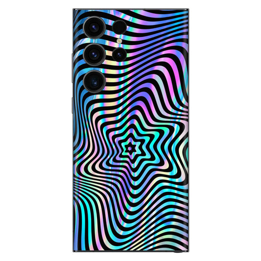 Psychedellic Shiny Mobile Skin