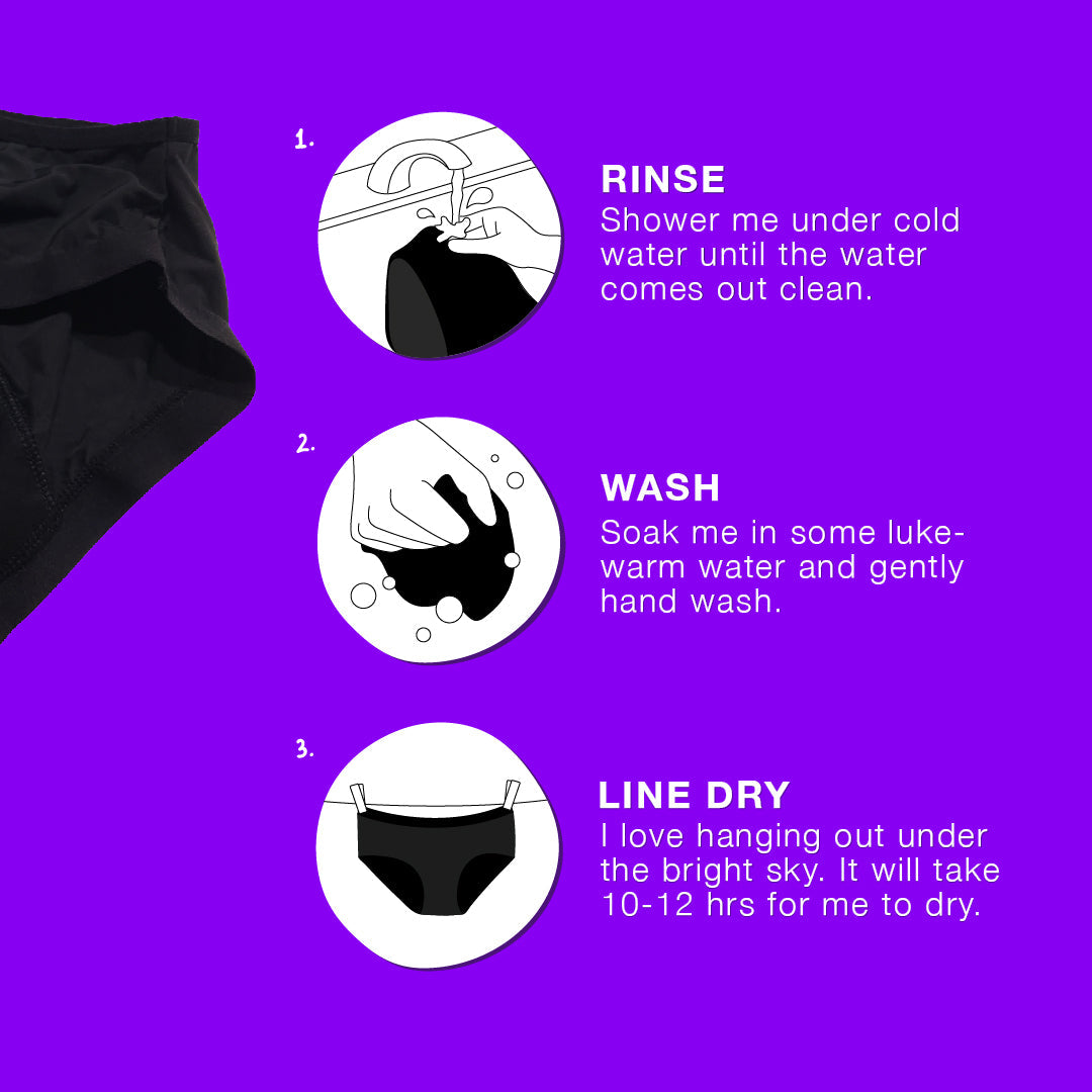 Z Drip Max Reusable Period Underwear