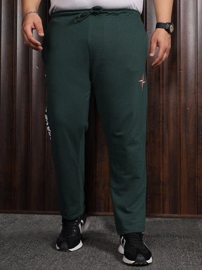 Men Plus Size Zokae Printed Trackpant