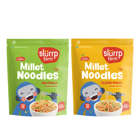 Millet Noodles Combo - Classic Masala  Mild Masala
