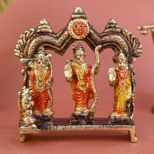 Brass Small Ram Darbar Idol