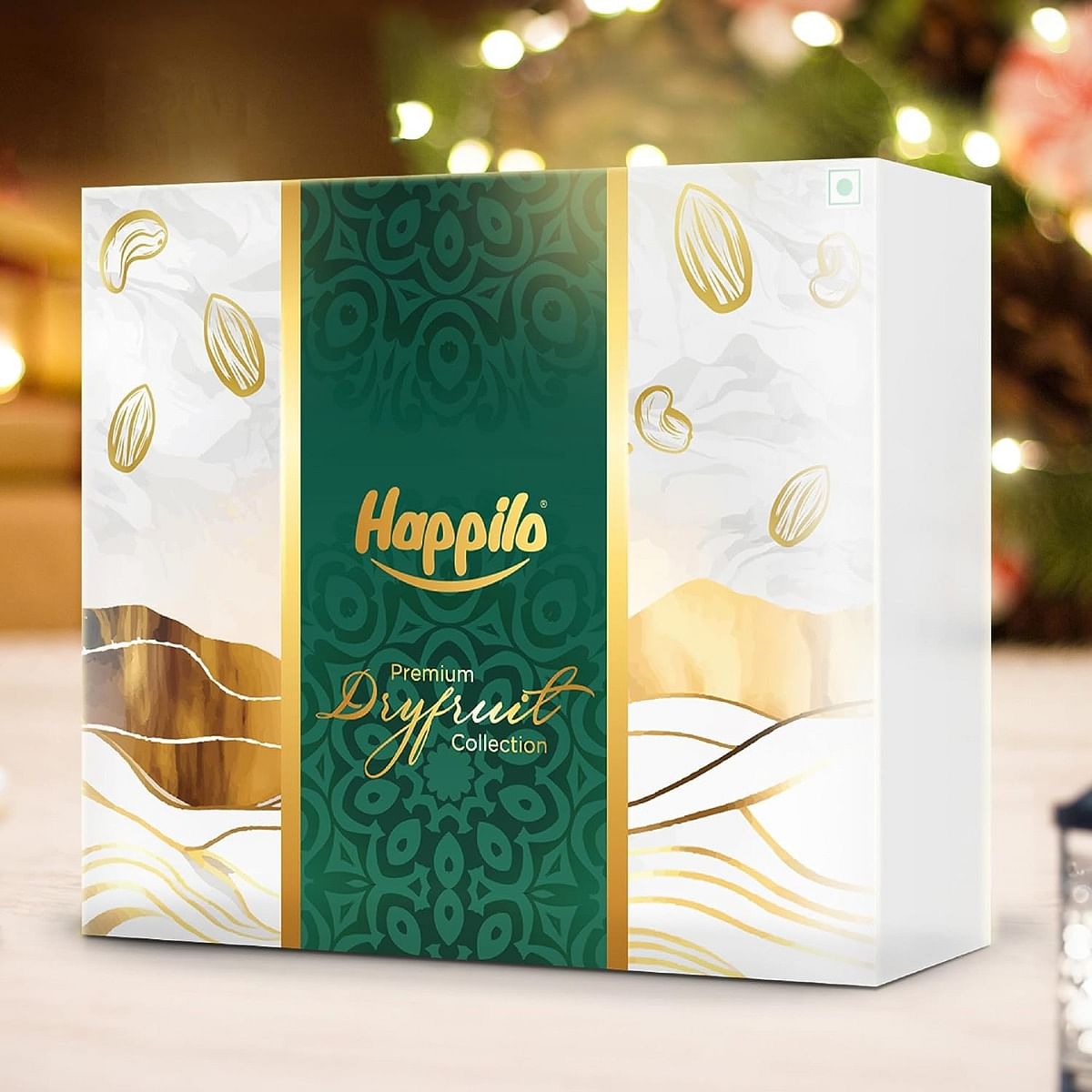 Happilo Dry Fruit Celebration Gift Box Gold Finch 405g