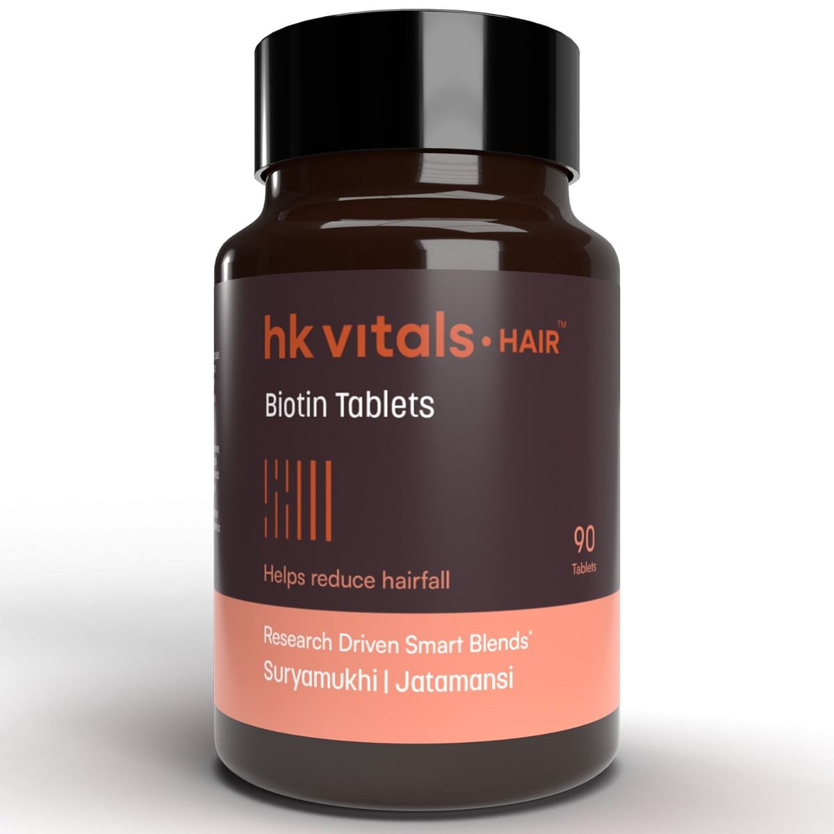 HealthKart HK Vitals Biotin 10000mcg  90 Tablet  Hair  Skin  Nail