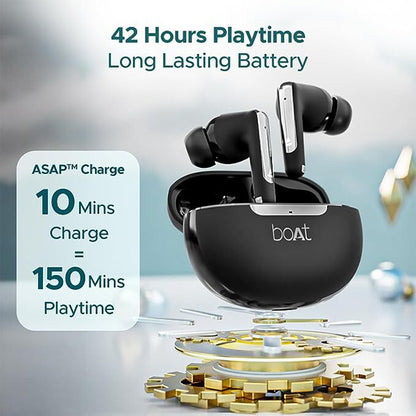 boAt Airdopes 141 ANC TWS Earbuds with 42 hrs Playback