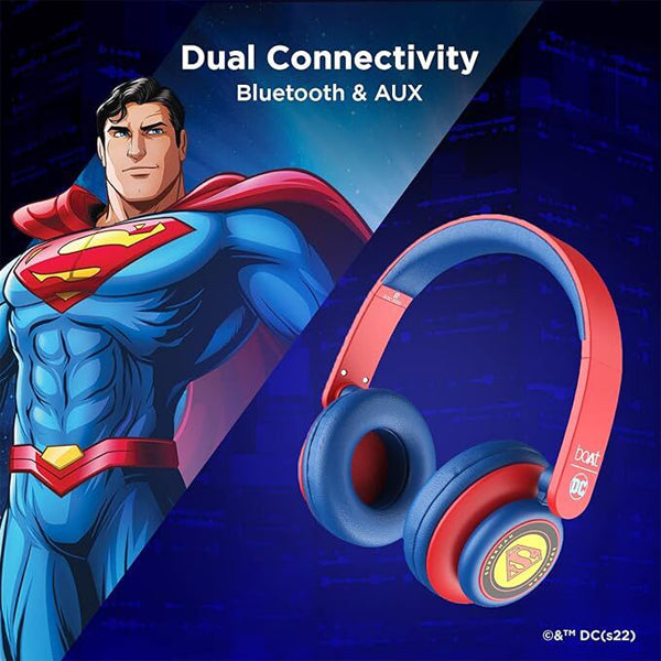 boAt Rockerz 450 Superman Edition Bluetooth On Ear Headphones