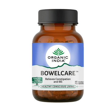 ORGANIC INDIA Bowelcare 60 Veg Capsules