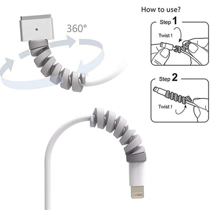 Silicone Cable Protector - Pack Of 4