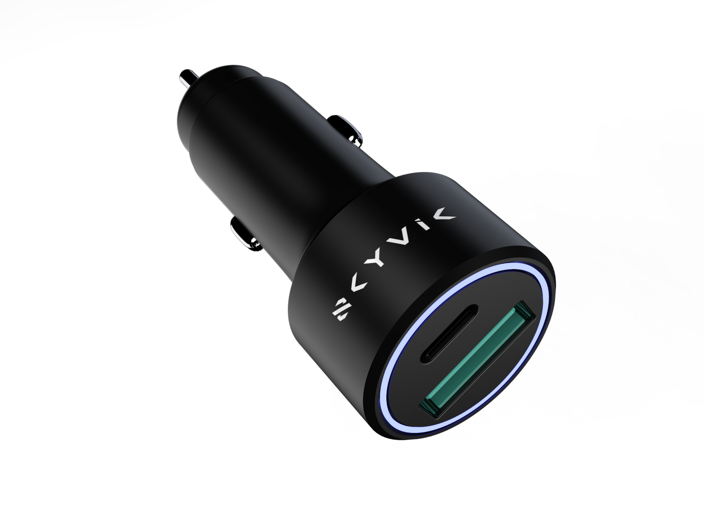 SKYVIK EMBLO Dual port Car Charger