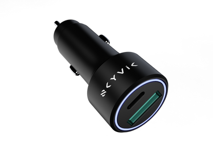 SKYVIK EMBLO Dual port Car Charger