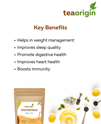 Tea Origin Chamomile Green Tea