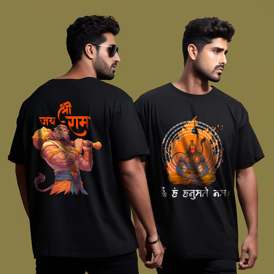 Hanuman ji Combo Oversized Tshirts