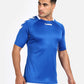 Core Team Men Polyester Blue T-Shirt