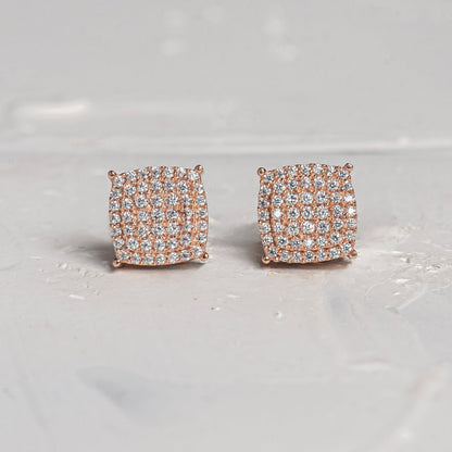 Cushion Crush Stud Earrings