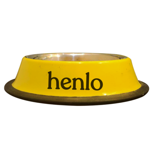 Henlo FoodWater Bowl for Dogs  Cats
