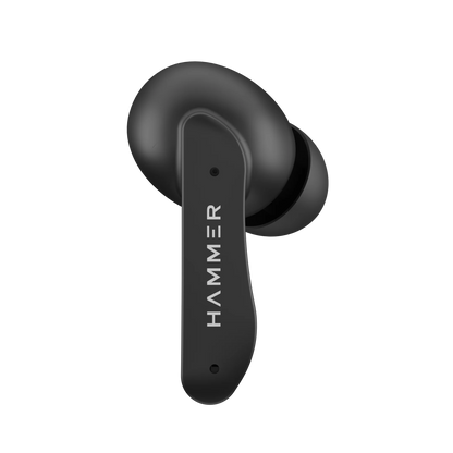 Hammer Solitude TWS Bluetooth Earbuds with Bluetooth v5.3  ENC and Smart Touch Controls