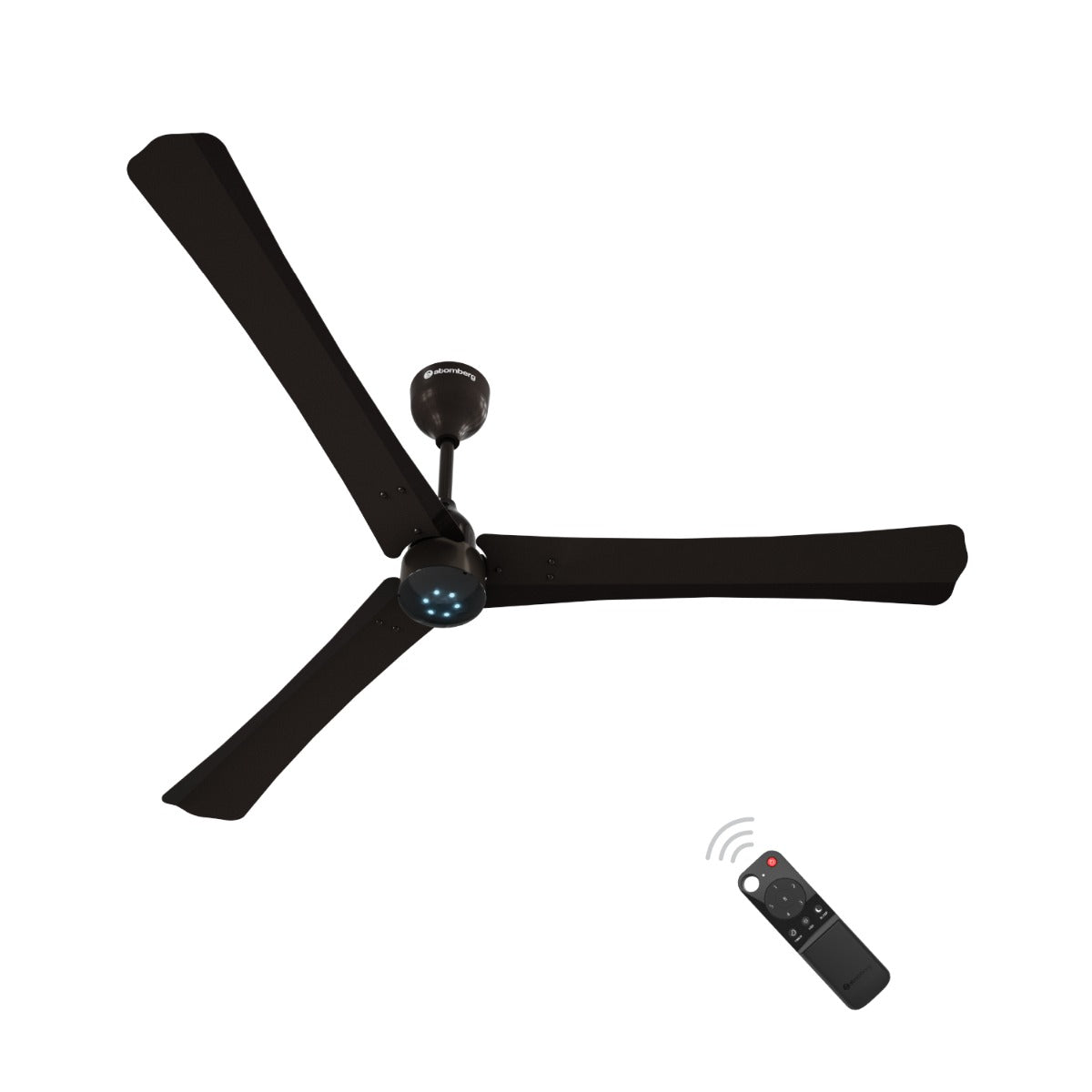 Atomberg Renesa 1400 mm BLDC Ceiling Fan with Remote Control  LED Indicators  Earth Brown