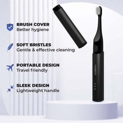 Hammer Ultra Flow 2.0 Premium Electric Toothbrush with 2 Replaceable Heads