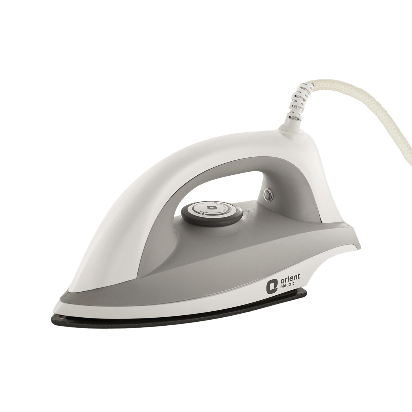 Fabrimate Non-Stick Dual Tone Dry Iron (White & Grey)