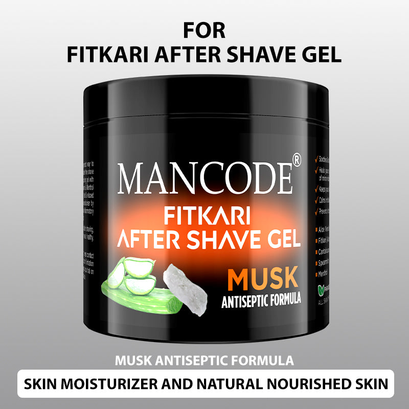 Fitkari After Shaving Gel  Musk