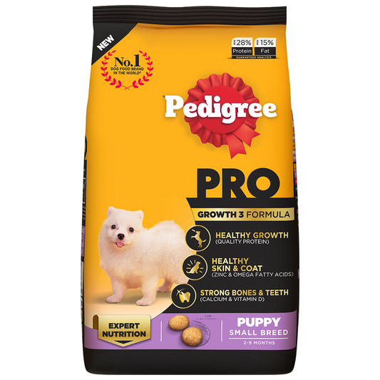 Pedigree PRO Expert Nutrition Small Breed Puppy 2 to 9 Months Dry Food