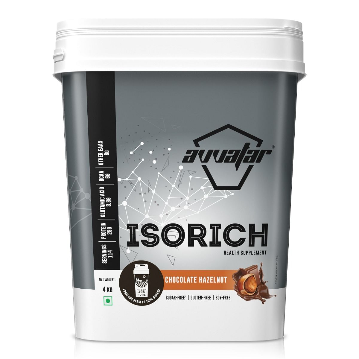 Avvatar Isorich Protein Chocolate Hazelnut