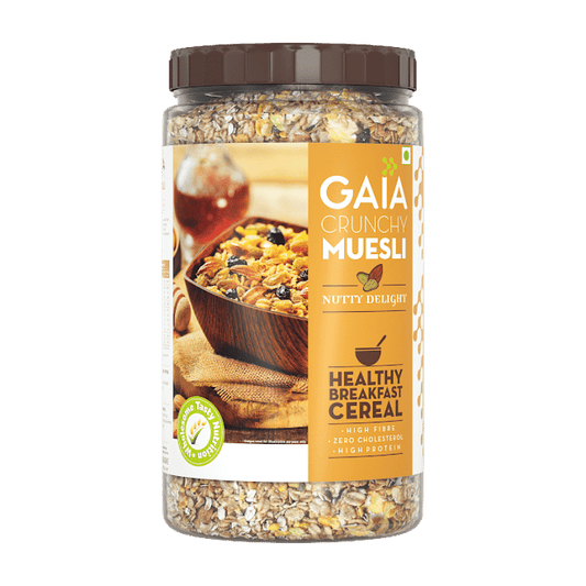 Gaia Crunchy Muesli - Nutty Delight 1Kg