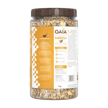 Gaia Crunchy Muesli - Nutty Delight 1Kg