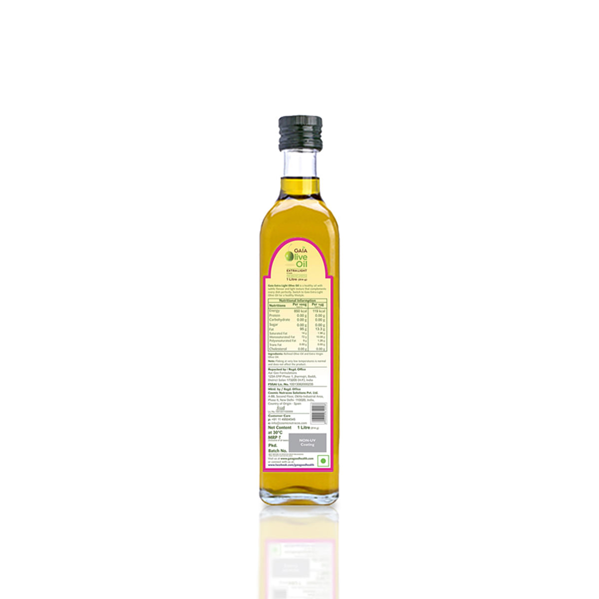 Gaia Extra Light OliveOil 1L