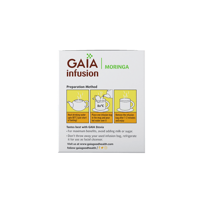 Gaia Infusion Moringa 25 Tea Bags