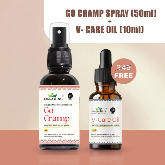 Go cramp  V care oil Combo