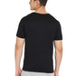 Go Men Cotton Black Logo T-Shirt