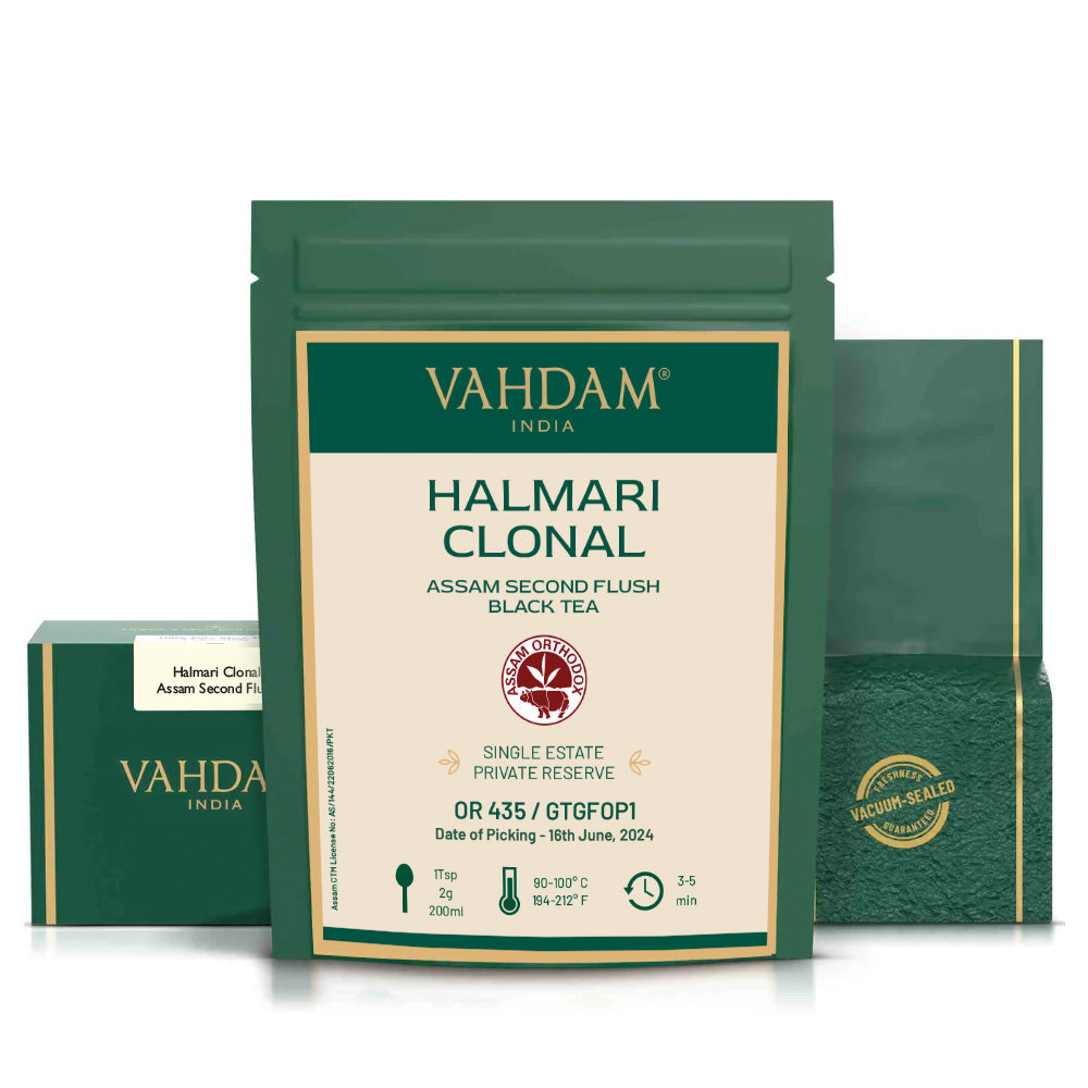 2024 Halmari Clonal Assam Second Flush Black Tea OR 435