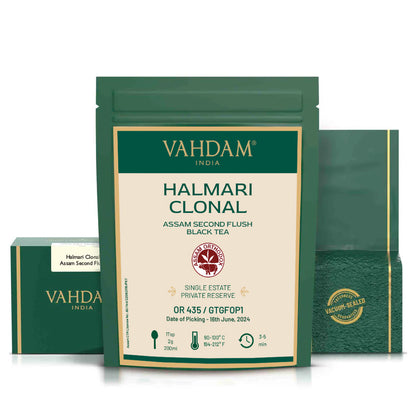 2024 Halmari Clonal Assam Second Flush Black Tea OR 435