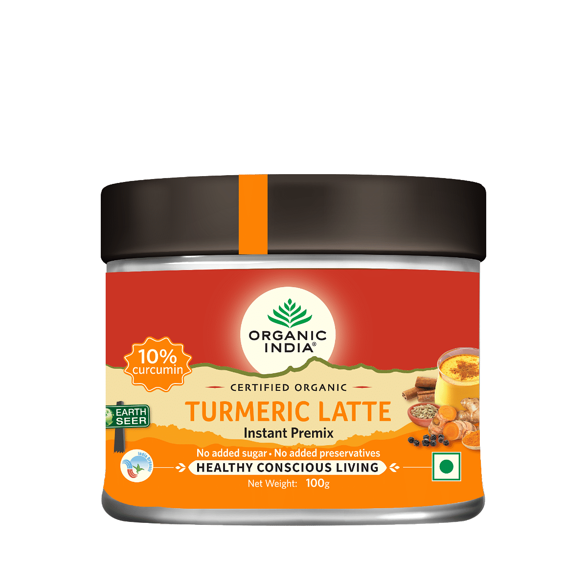 Organic India Turmeric Latte 100gm
