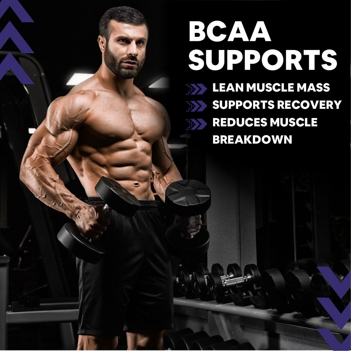 Carbamide Forte BCAA 5000mg Supplement, 7g Serving, 2:1:1 Ratio, Muscle Growth & Recovery, Peach Ice Tea Flavour, 210g.