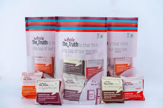 The Whole Truth - The Whole Truth - Protein Bar Minis - All-in-One 27g Pack of 24