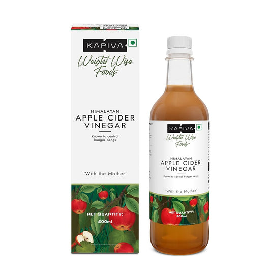 Kapiva Apple Cider Vinegar Aids Weight Loss 0.5 L Unflavoured