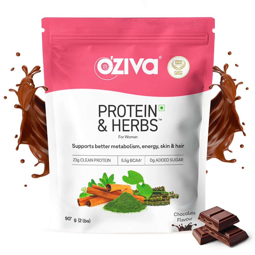 OZiva Protein  Herbs for Women to Reduce Body Fat Manage Weight  Metabolism