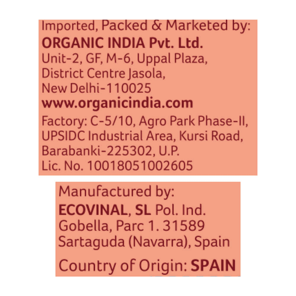 Organic India Apple Cider Vinegar 500 Ml