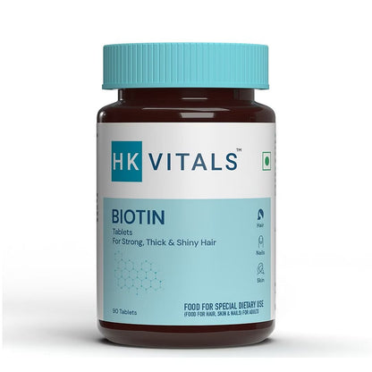 HealthKart HK Vitals Biotin 10000 mcg for Hair Skin  Nails Health 90 Biotin Tablets and Multivitamin for Women with Ginseng Extract Taurine and Multiminerals 60 Multivitamin Tablets Combo Pack
