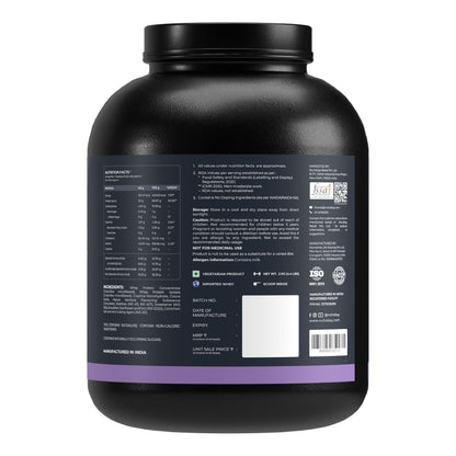 Nutrabay Pro Nitro Build Whey Protein: 30g Protein, 3g Creatine, 6.4g BCAA, Muscle Growth, Recovery, Gym Supplement, 2Kg Rich Milk Chocolate.