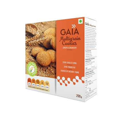 Gaia Multi-Grain Cookies 200g