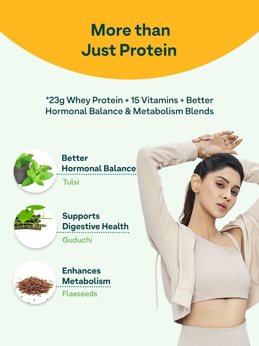 OZiva Protein  Herbs for Women Vanilla Almond