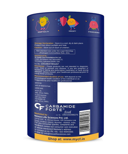 Carbamide Forte Multivitamin Gummies for Kids  Adults with Superfoods