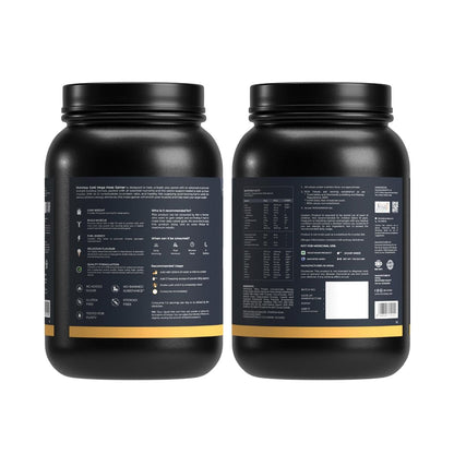 NUTRABAY Gold Mega Mass Gainer Protein Powder 2Kg - 40g Protein, 714 Calories, 7.8g BCAAs, Easy Digesting for Men & Women.