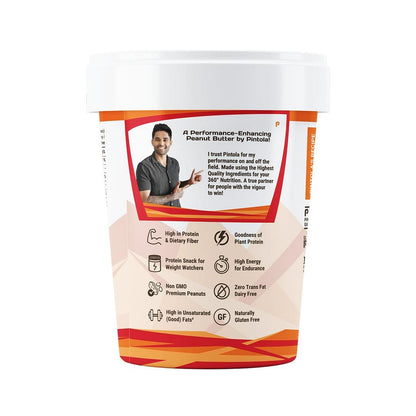 Pintola American Recipe Performance Series Peanut Butter Creamy  Vegan Protein  32 Protein  High Protein  Fiber