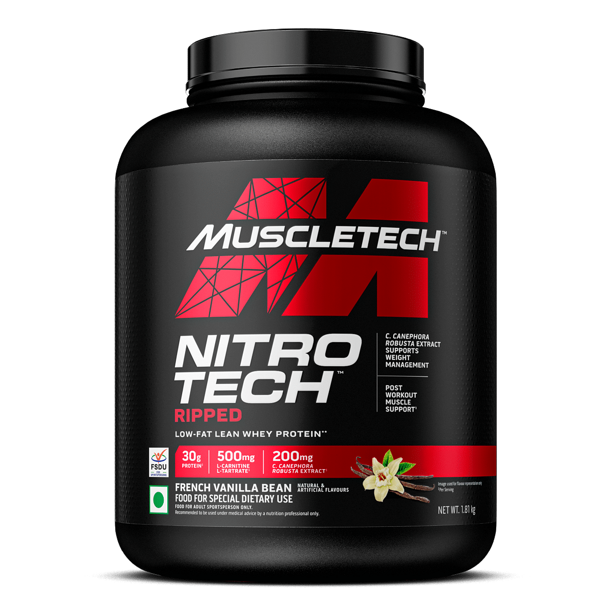 Muscletech Nitro-Tech Ripped French 1.81Kg