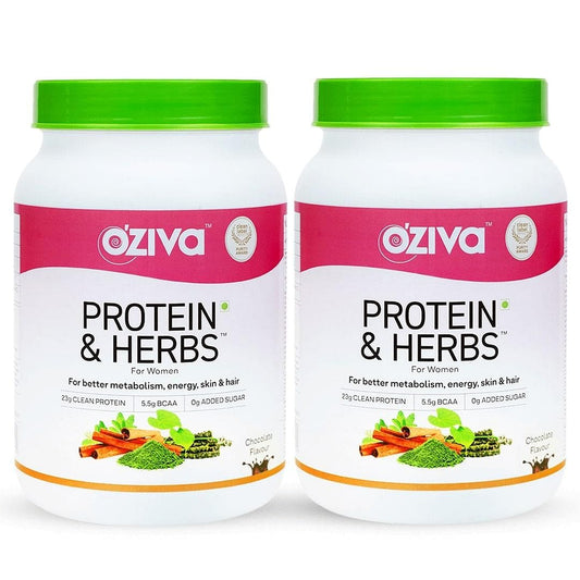 OZiva Protein  Herbs for Women to Reduce Body Fat Manage Weight  Metabolism