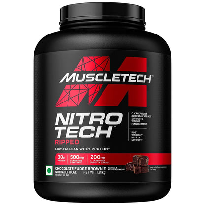 MuscleTech Performance Nitotech Ripped Choclate Fudge Brownie